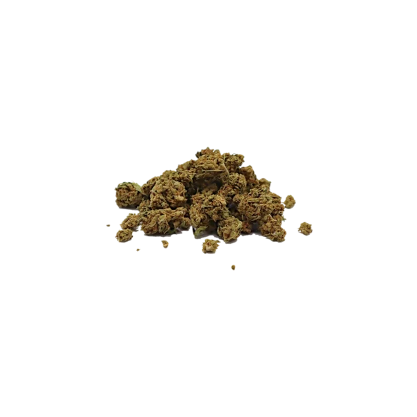 Blue Dream, minibuds de fleur de CBD K-Laxie, détourée sur fond transparent