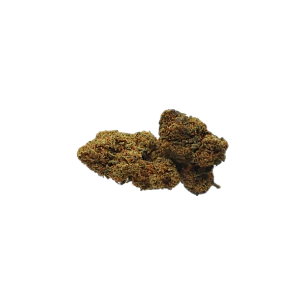 GMO x Chemdawg, fleur de CBD Boost-K K-Laxie, détourée sur fond transparent