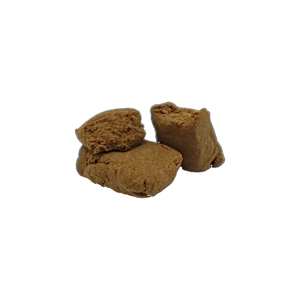 Honey Banana Boost-K, résine de CBD enrichie en cannabinoïdes K-Laxie, vue générale détourée
