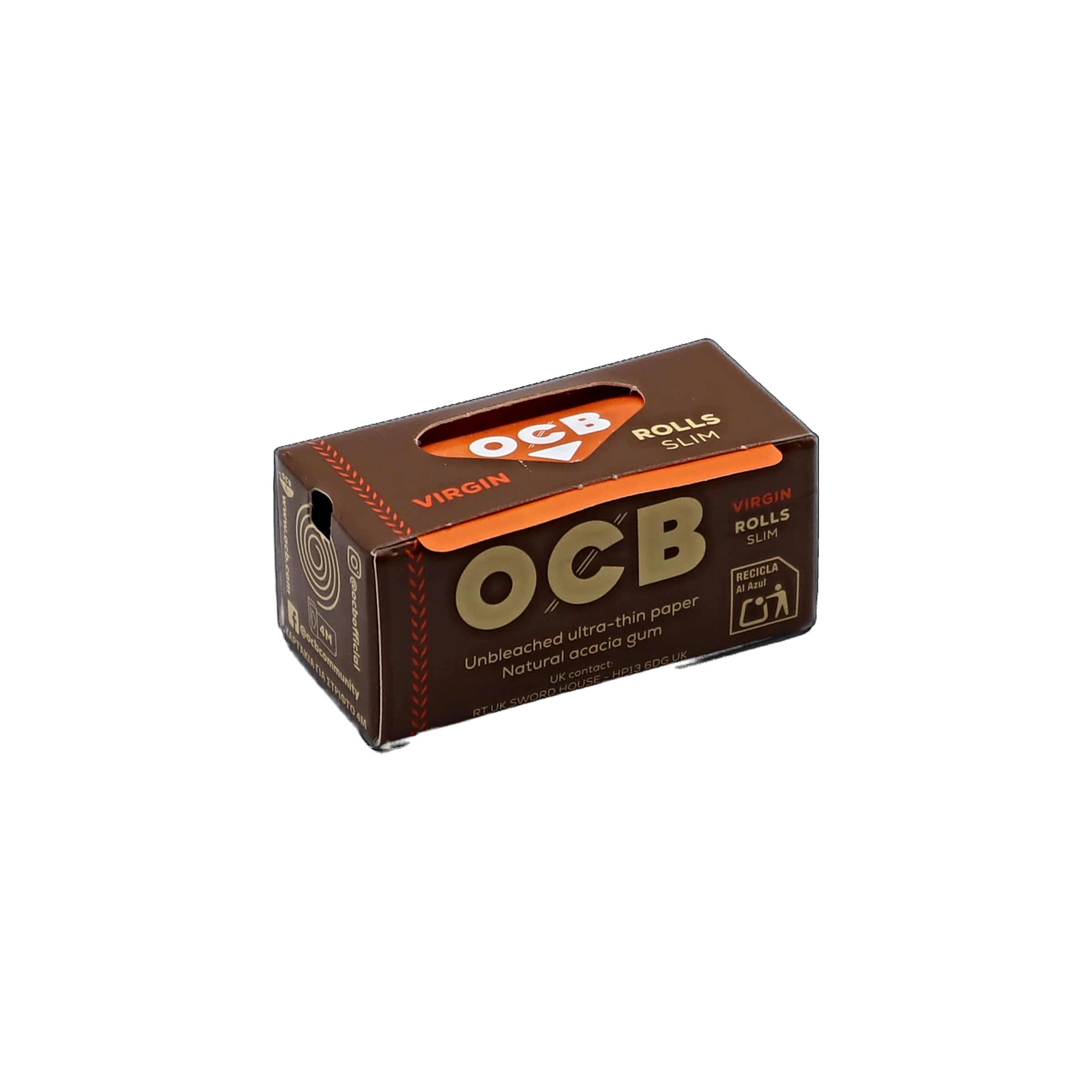 OCB Rolls Virgin rouleau 4 m K-Laxie, vue générale détourée