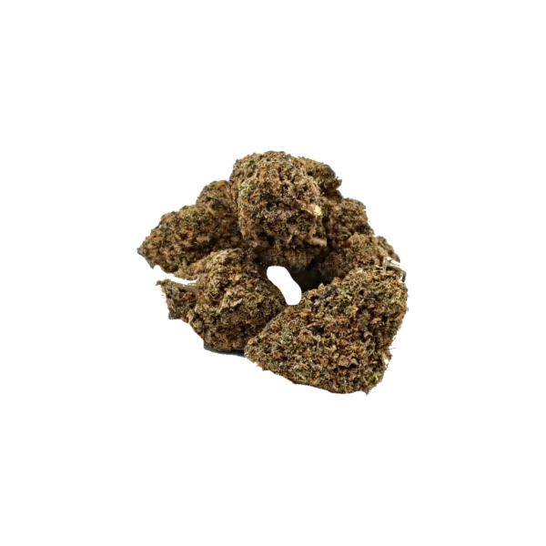 Purple Gaz Premium, fleur de CBD K-Laxie, vue générale détourée