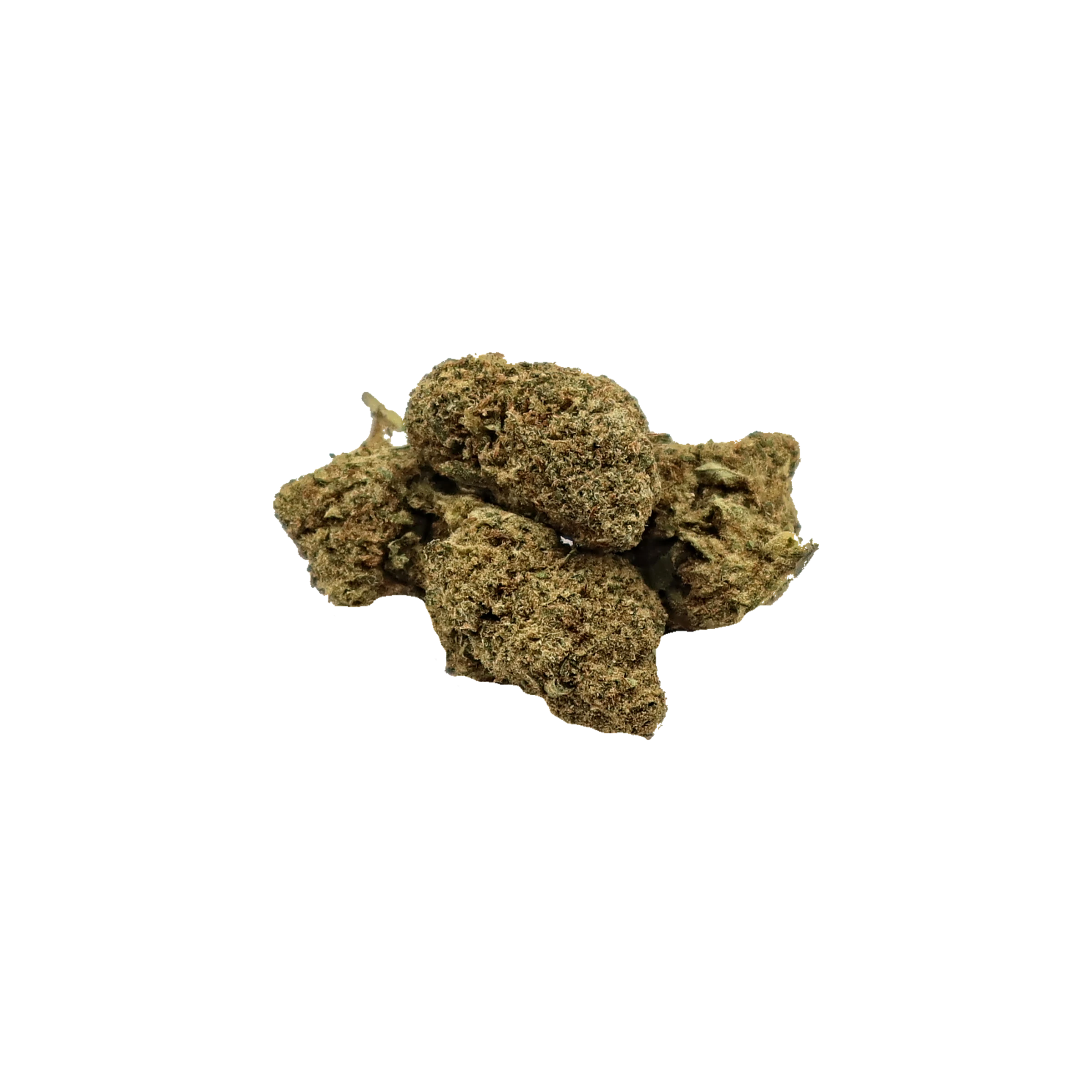 Sunset Haze Premium, fleur de CBD K-Laxie, vue générale détourée
