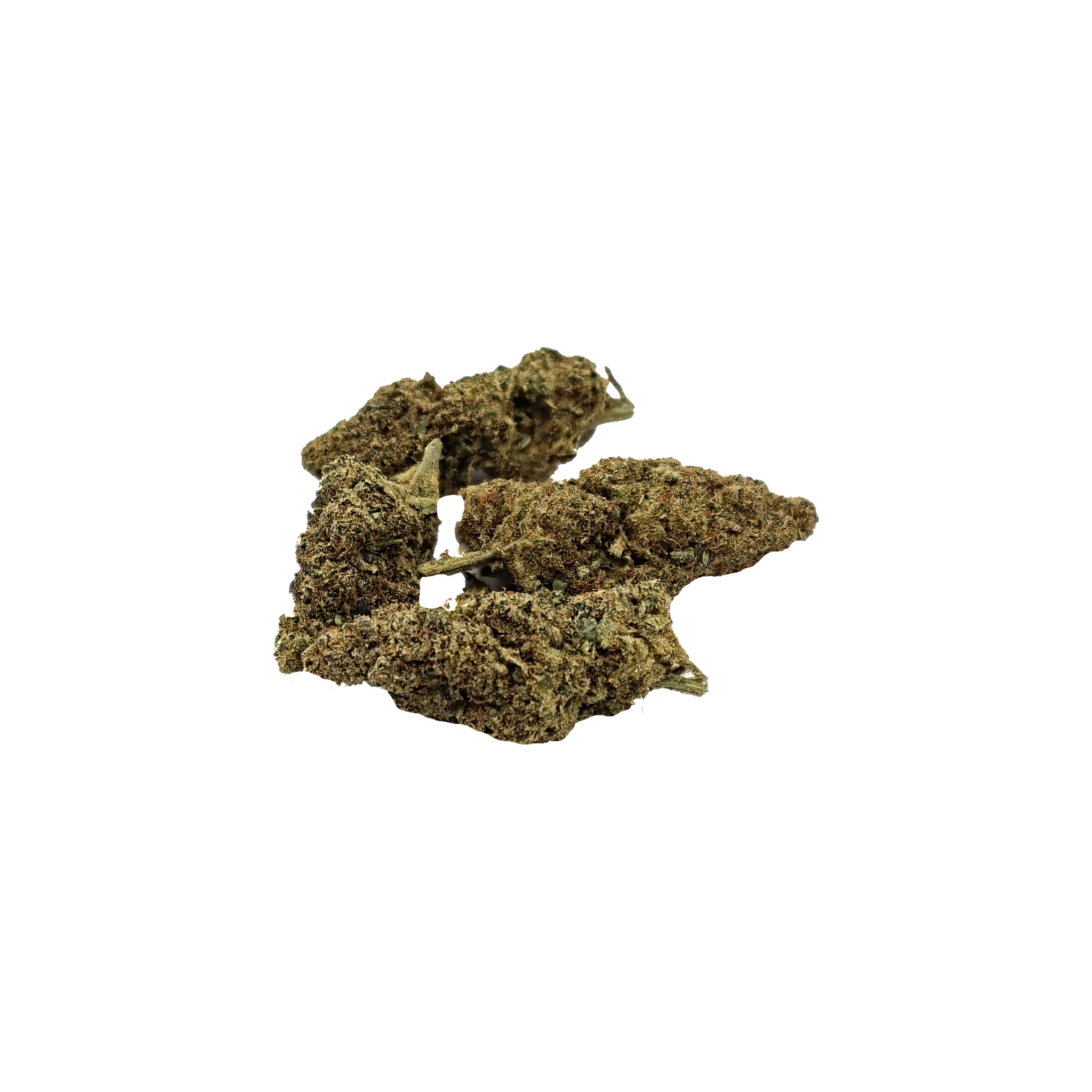 Wedding Cake Premium, fleur de CBD K-Laxie, vue générale détourée
